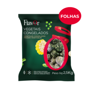 Espinafre folhas Congelada 2,5kg