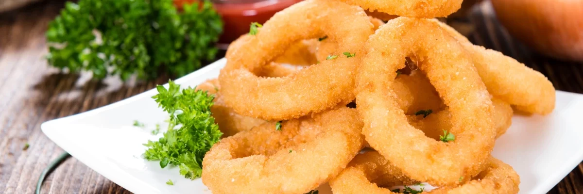 Anéis de Cebola Flavor Crocância e Praticidade no Verão